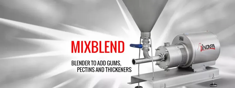INOXPA presents the new MIXBLEND MB05/10 blender model.